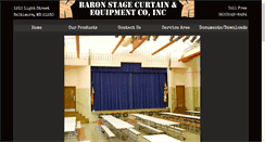 Desktop Screenshot of baronstage.com